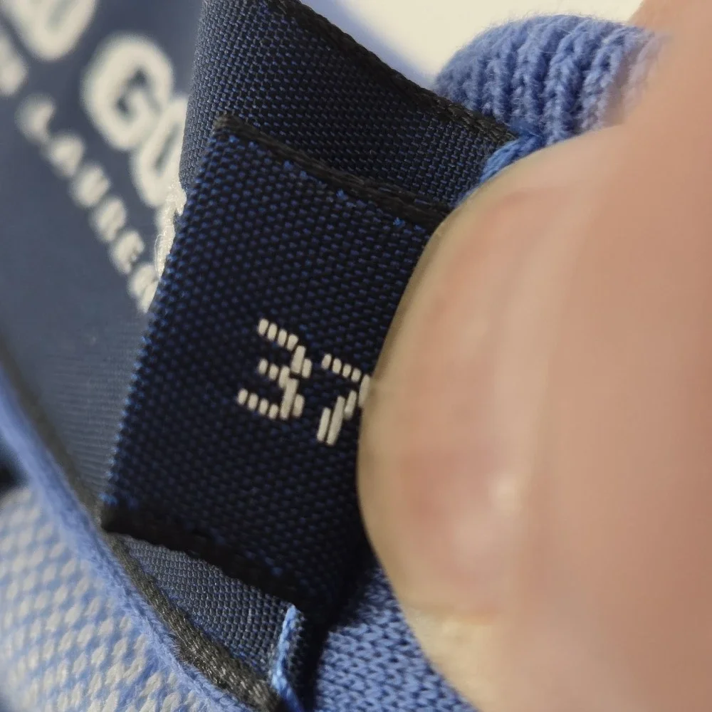 Ralph Lauren Polo Golf Polo Shirt Mens Small Blue Windowpane Short Sleeve Logo‎